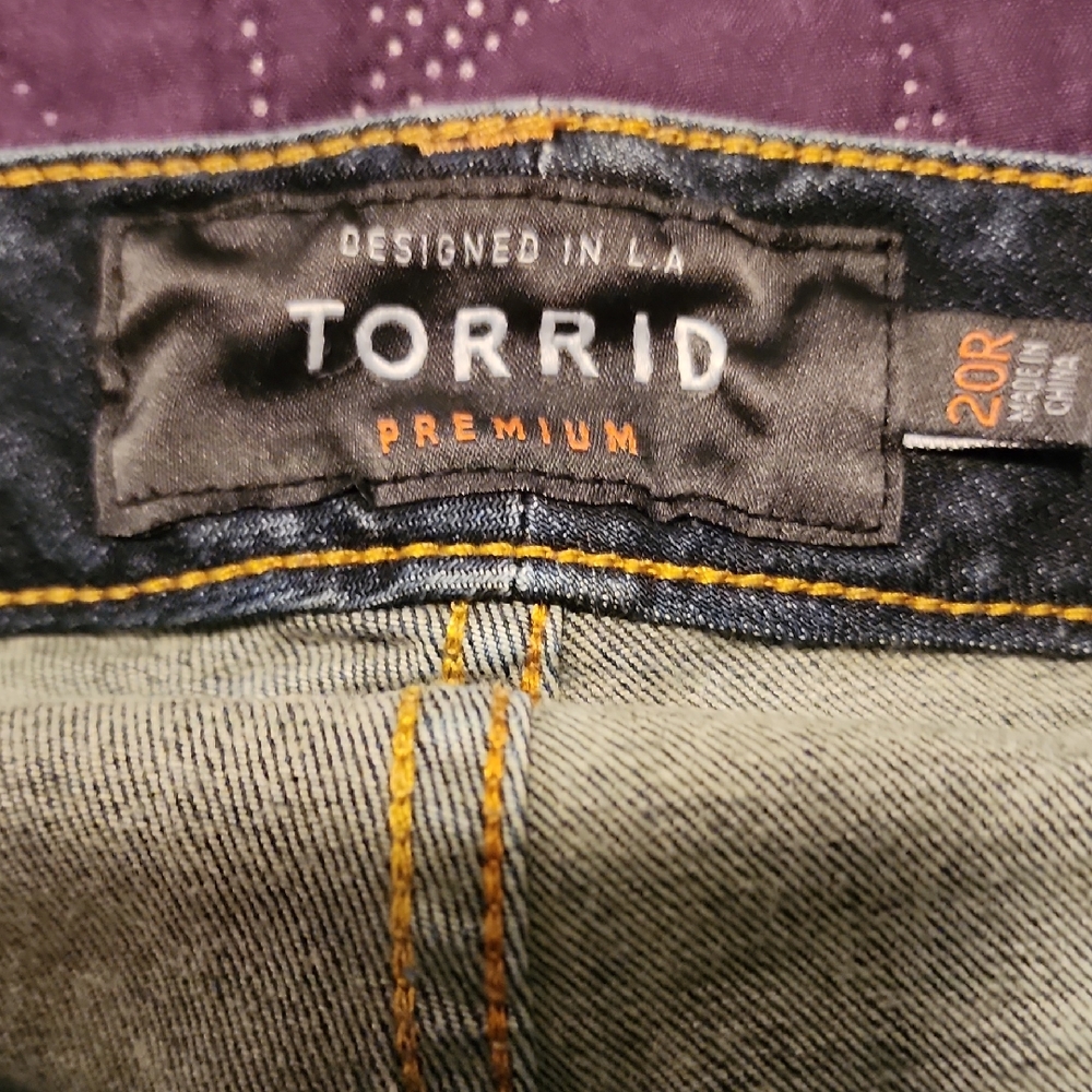 Torrid Premium Denim with Contrast Stitching